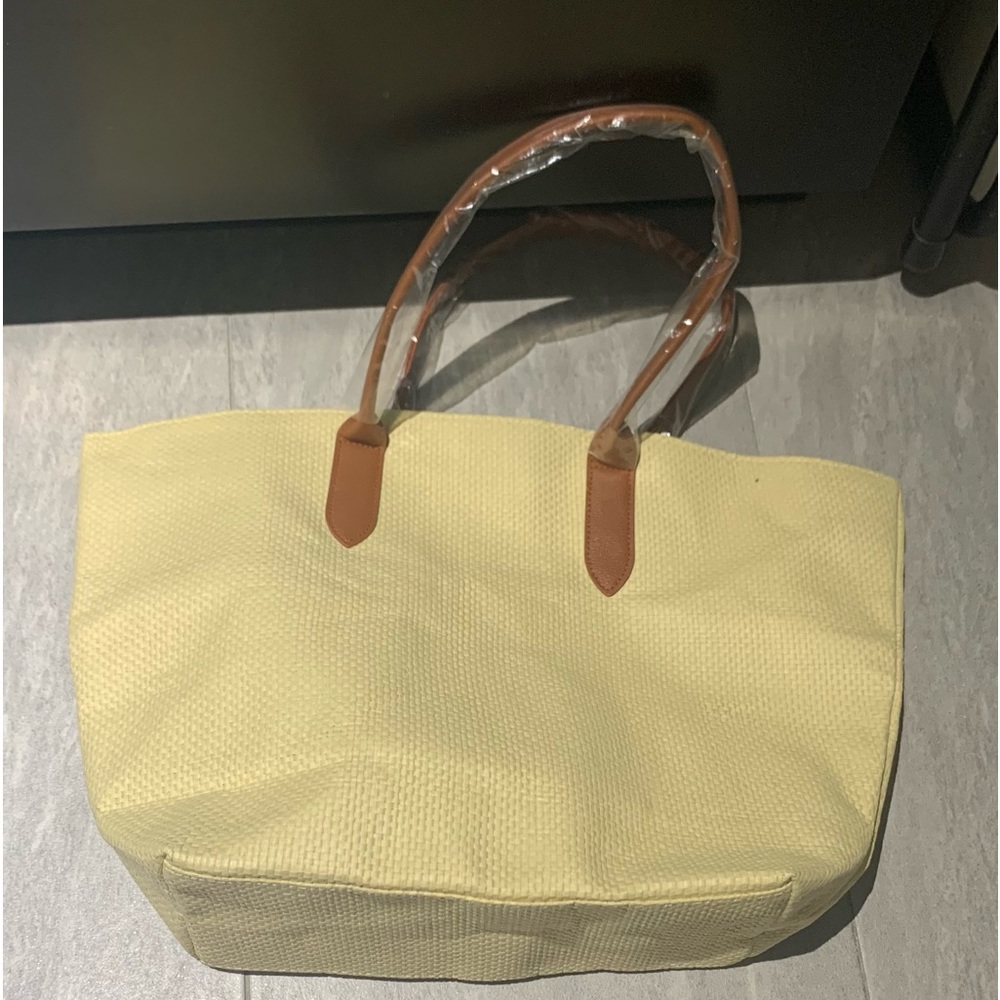 Straw Tote Bag